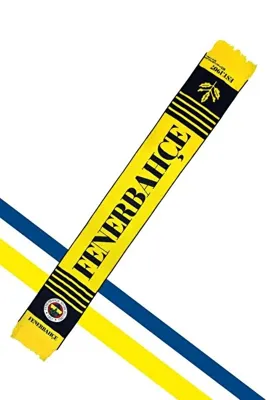 Fenerbahçe UNISEX SARI LACİVERT DOKUMA ATKI