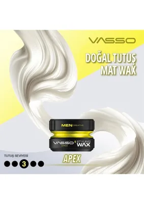 Str Store Saç Şekillendirici Mat Wax | Tüm Saç Tipleri | Doğal Tutuş ve Mat Görünüm | Matte Paste Apex 150 ml