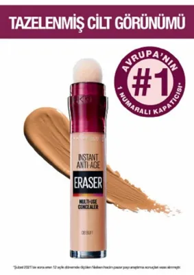 Maybelline New York Kapatıcı - Instant Age Eraser Concealer 08 Buff 3600531465193