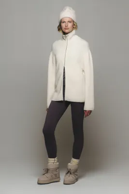H&M Move Yün Karışımlı ve Lastik Örgülü İçlik Taytı