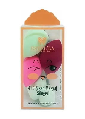 Diğer Estella 4 Lü Armut Makyaj Süngeri