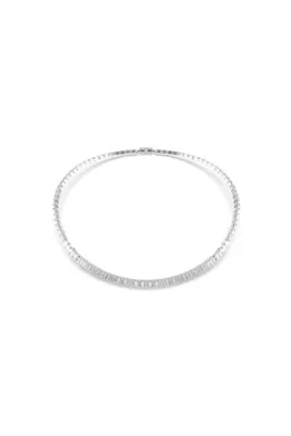 Swarovski 5727111 Kolye Matrıx:All Ard Baguette Whı/Rhs