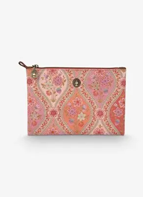 Pip Studio Turuncu Polyester Makyaj Çantası 24x1x15,5 cm