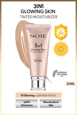 NOTEKHOME Note 3in1 glow Skin Tinted Moisturizer