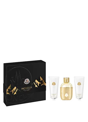 Moncler Sunrise Pour Femme EDP 100 ml + Showe Gel 100 ml + Body Cream 100 ml Kadın Parfüm Seti