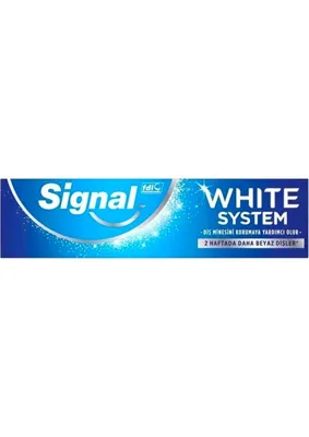 Signal White System Diş Macunu Beyazlatıcı 75 ml