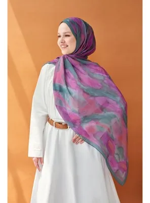Silk Home Riva Şal Tencel Cloud Fuşya