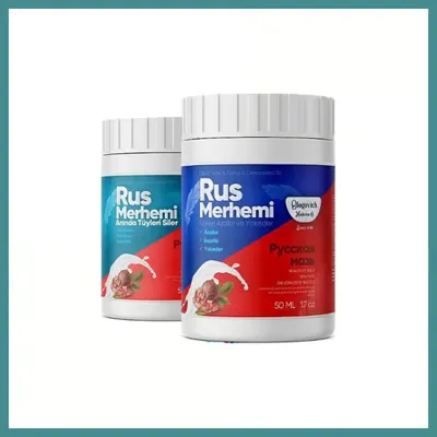 Trendexa Süper Olegovich Medicine Rus Merhemi 50 ml ( Tüy Dökücü - Tüy Azaltıcı ) 2li Set MAC