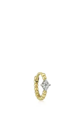 Reis Kuyumculuk Kıkırdak Karo 14 Ayar Rose Gold Kadın Kıkırdak Küpe