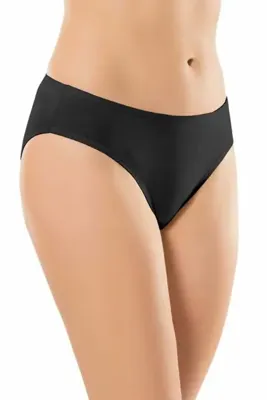Belinay Kadın Siyah  Bikini Külot 01  6'lı