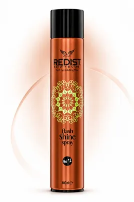 Redist Parlatıcı Sprey Flash Shine 400 ml Parlak Görünüm Saçlar - Vegan