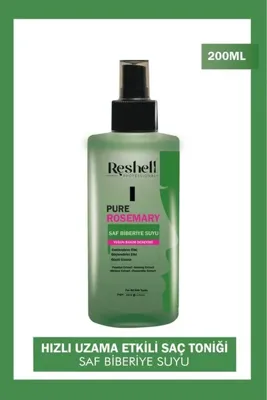 Reshell Biberiye Suyu Dökülme Karşıtı ve Güçlendirici Hızlı Uzama Etkili Saç Toniği 200 ml