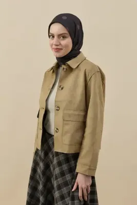 Modakaşmir Polkadot Desen Lina Eşarp