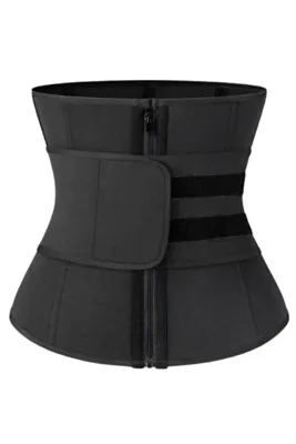FİTFORMGİYİM Waist Terleten Termal Sauana Etkili Balenli Spor Bel Korsesi