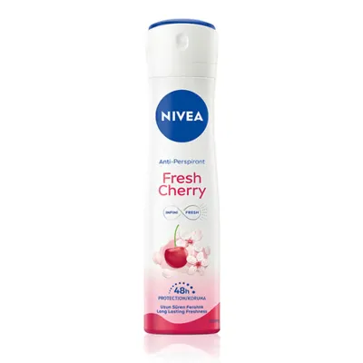 NIVEA Nivea Kadın Sprey Deodorant Fresh Cherry 150 Ml - 4 Adet