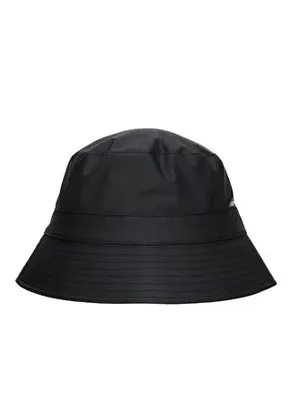 Rains Bucket Hat W2 Siyah Kadın Şapka