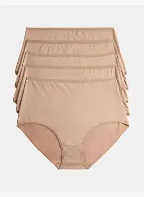 Marks & Spencer 5'li Dikişsiz Full Brief Külot Seti