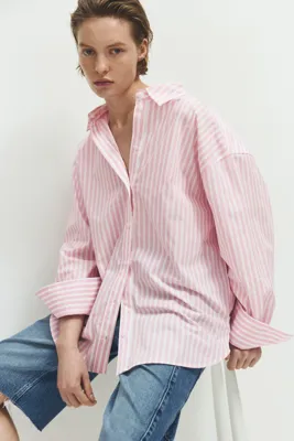 H&M Oversize Poplin Gömlek