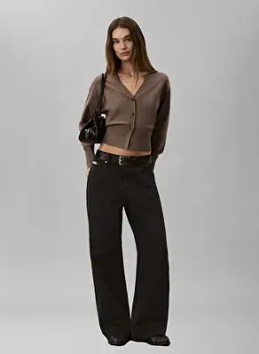 Calvin Klein Açık Kahve Kadın Kazak LV044H307GTS7