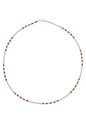 Orena Jewelry Rouge Pearl 14 Ayar Altın Kadın Kolye