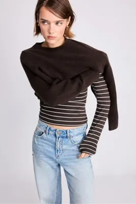 Stradivarius Yumuşak dokulu basic triko kazak