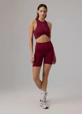 Glo Studio Iris Seamless Bra Bordeaux Kadın Spor Sütyeni
