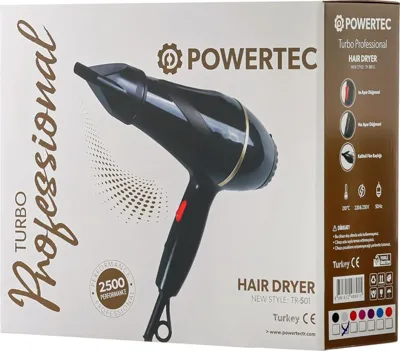 Syncticaret Tr-501 Profesyonel Renkli Fön Makinesi Kırmızı