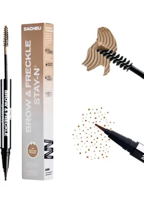 Vionna Sacheu Brow & Freckle Stay-N Kaş ve Çil Belirginleştirici 01 Blonde Roast 0.48ML