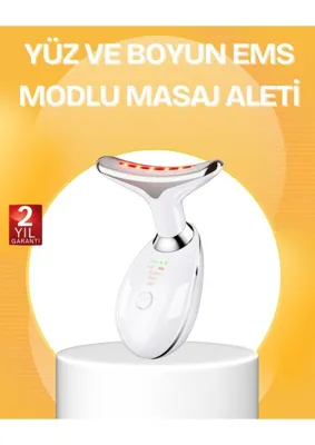 Astraltech 7 Renk LED Işık Terapili Cilt Bakım Cihazı USB Şarjlı