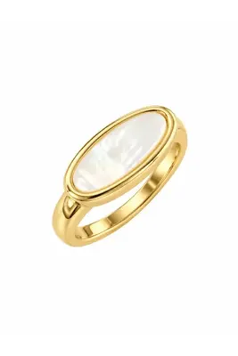 CHARMLUCKY ÖZEL SERİ SEDEFLİ SERÇE YÜZÜK(AYARLANABİLİR)