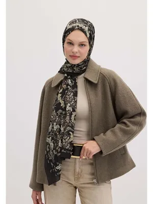 Fresh Scarfs Enya Desen Şal Vizon