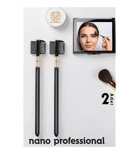 Transformacion Nano Kaş Fırçası Kirpik Tarağı 2 ADET  Absolute Professional 720387