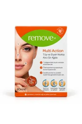 ZEVLİ Remove Multi Action Tüy ve Siyah Nokta Alıcı Sir Ağda 80 ml