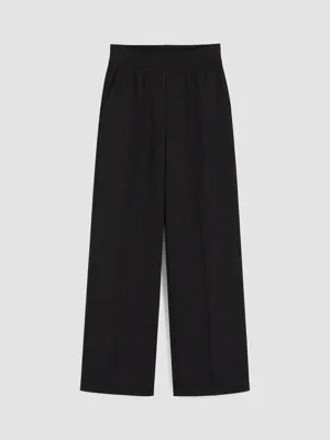 LCW Modest Beli Lastikli Geniş Paça Pantolon
