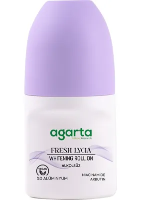 Agarta Ter Kokusu Önleyici 24 Saat Etkili Beyazlatıcı Kadın Fresh Lycıa Roll-on 50 ml