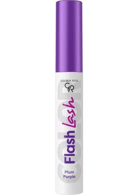 Brf Store Vialivaavm Golden Rose Flash Lash Colered Mascara No: 07 Plum Purple - Renkli Maskara