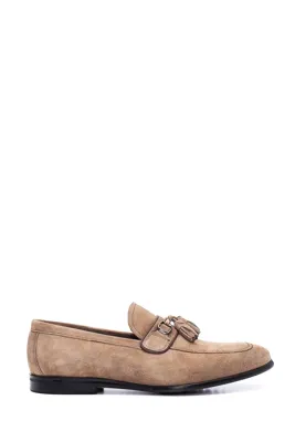 Derimod Erkek Deri Süet Klasik Loafer