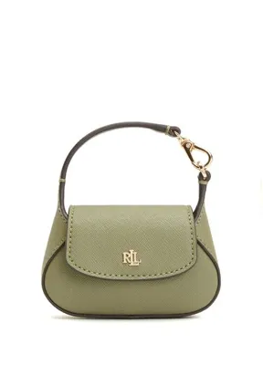 Lauren Ralph Lauren Schylar Açık Haki Deri Çanta Aksesuarı