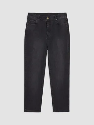 LCW Curve Büyük Beden Slim Mom Kadın Jean Pantolon