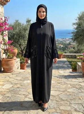 Filizzade Ferace - Siyah - Filizzade