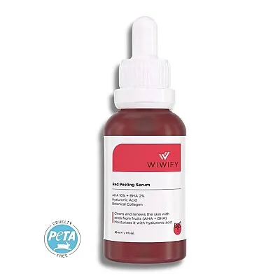 WIWIFY AHA BHA Red Peeling Cilt Serumu 30 ml