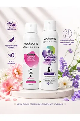 Watsons Deodorant 2x 150ml