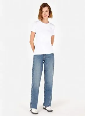 Colins Straight Fit   Kadın Denim Jean Pantolon