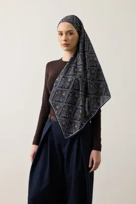 İpekhan Soft Eşarp 1248 Lacivert