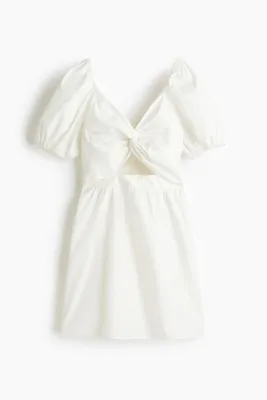 H&M Burgu Detaylı Elbise