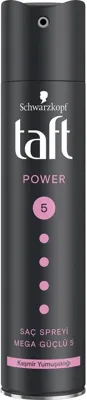 TAFT Power Kaşmir Mega Güçlü Tutuş Saç Spreyi 250 ML