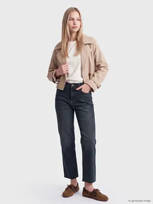 LCW Jeans Culotte Fit Kadın Jean Pantolon