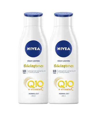 NIVEA Q10 Sıkılaştırıcı Vücut Losyonu 250 ml X 2 Adet