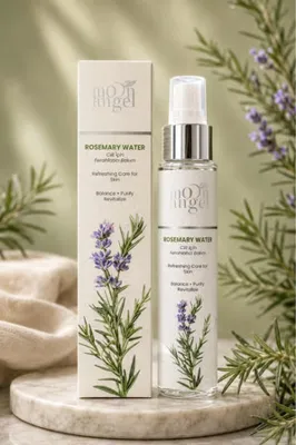 MOON ANGEL Biberiye Suyu Cilt Bakım Toniği Rosemary Water (Arındırıcı - Dengeleyici Etki) Tonik 100 ml