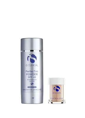IS Clinical PerfecTint SPF40 Container Brush Bronze Pudra 2x3,5 g